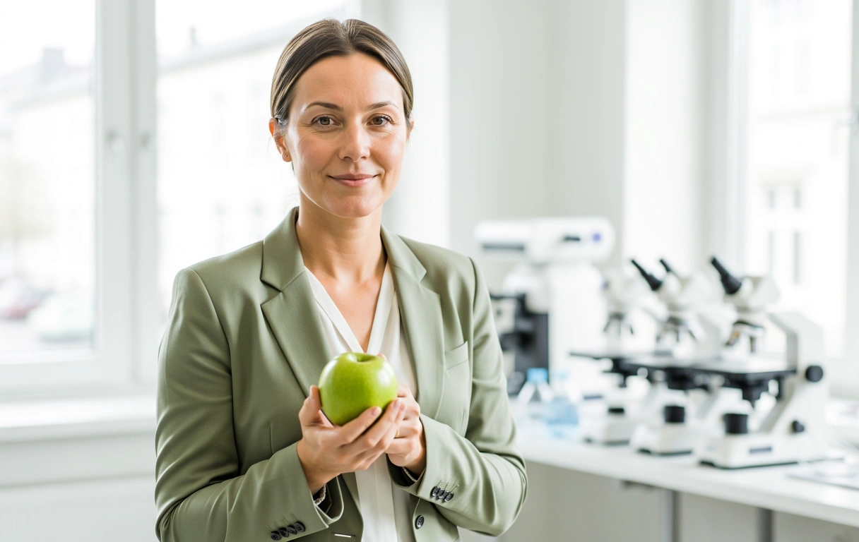 Ernährungswissenschaftler bei der Arbeit
